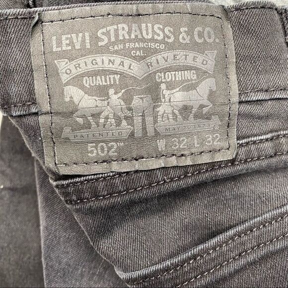 LEVI’S Black Mid-Rise Skinny Denim Jeans - Size 32 - Picture 4 of 10